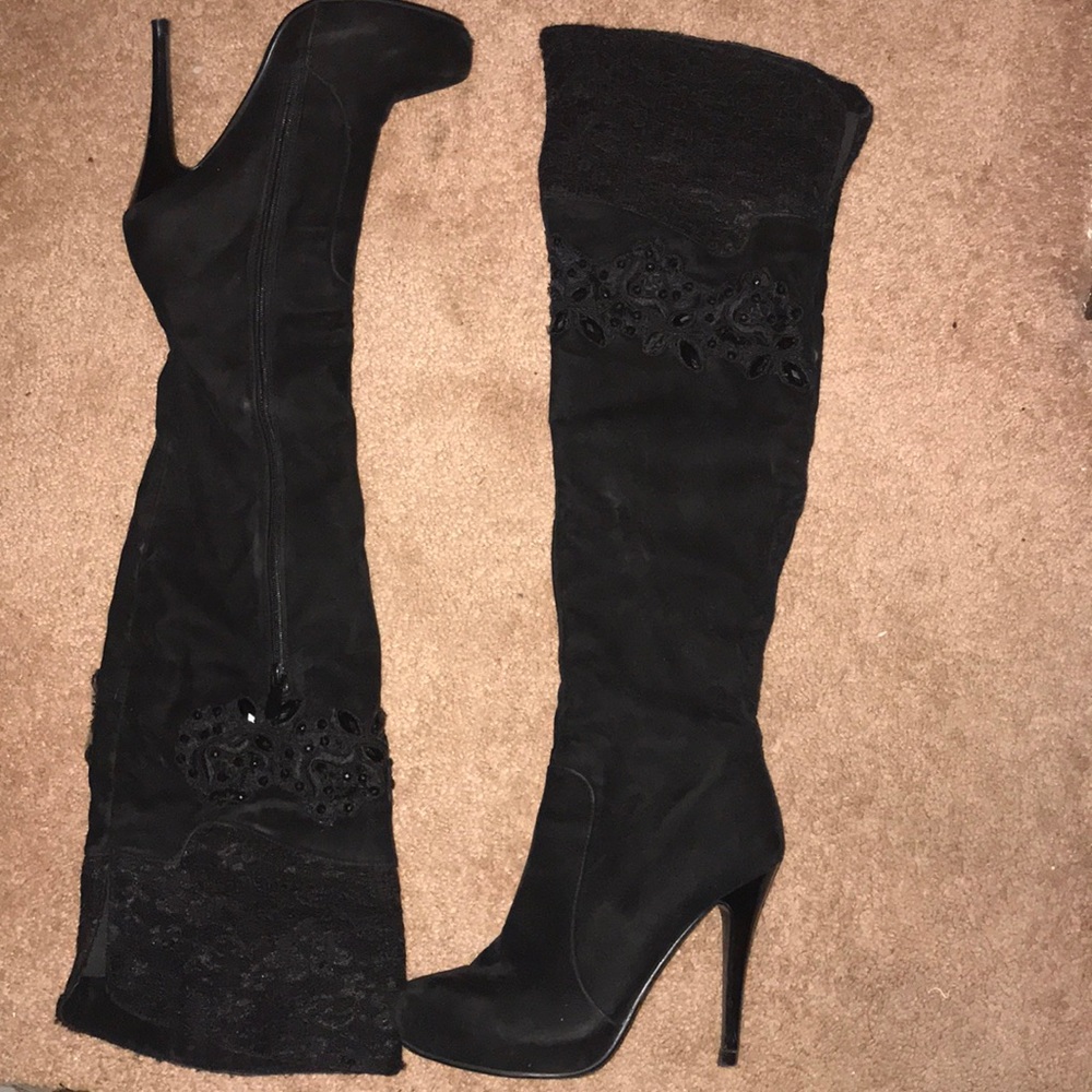 Knee high boots